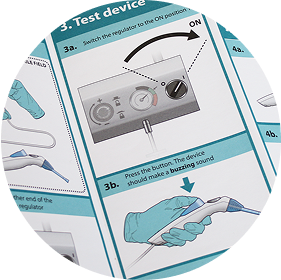 Booklets for device operation