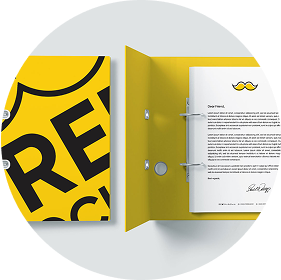 Cover Printed File Folders