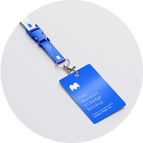 Delegate ID Cards with Lanyards 