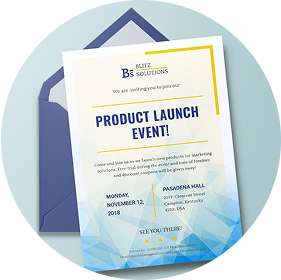  Launch Event Invitations