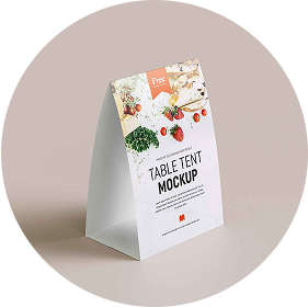 Tent Cards & Table Standees